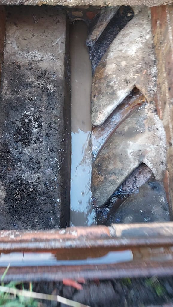 Blocked drain being cleared at a gym in Loughborough by Drain 2 Drain Ltd.