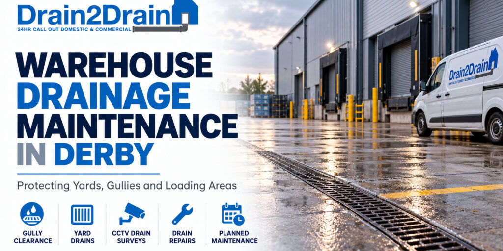 Warehouse Drainage Maintenance