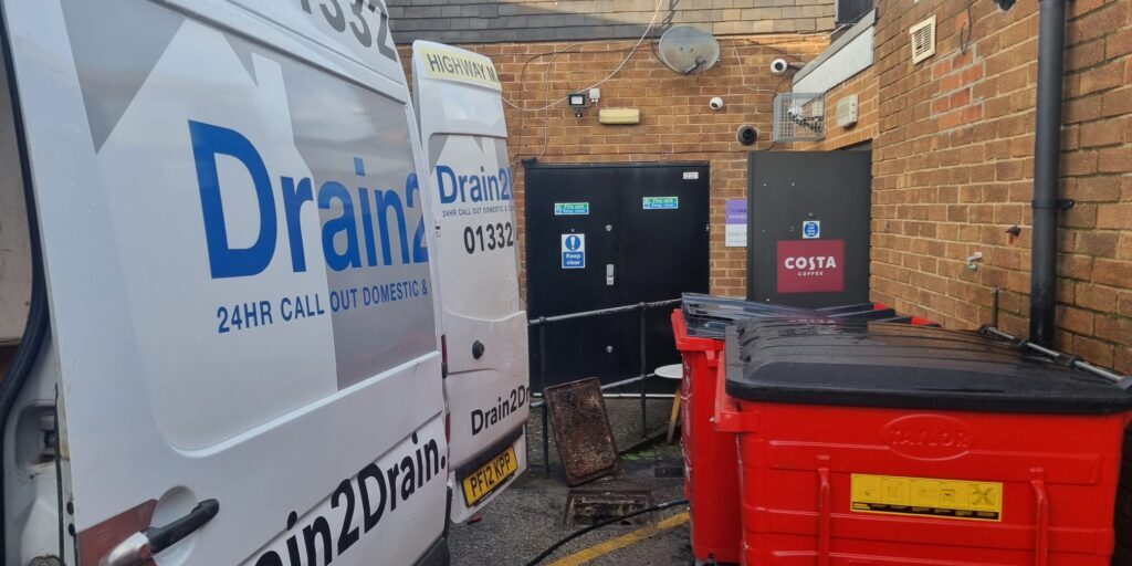 Emergency Drain Clearance in Derby.